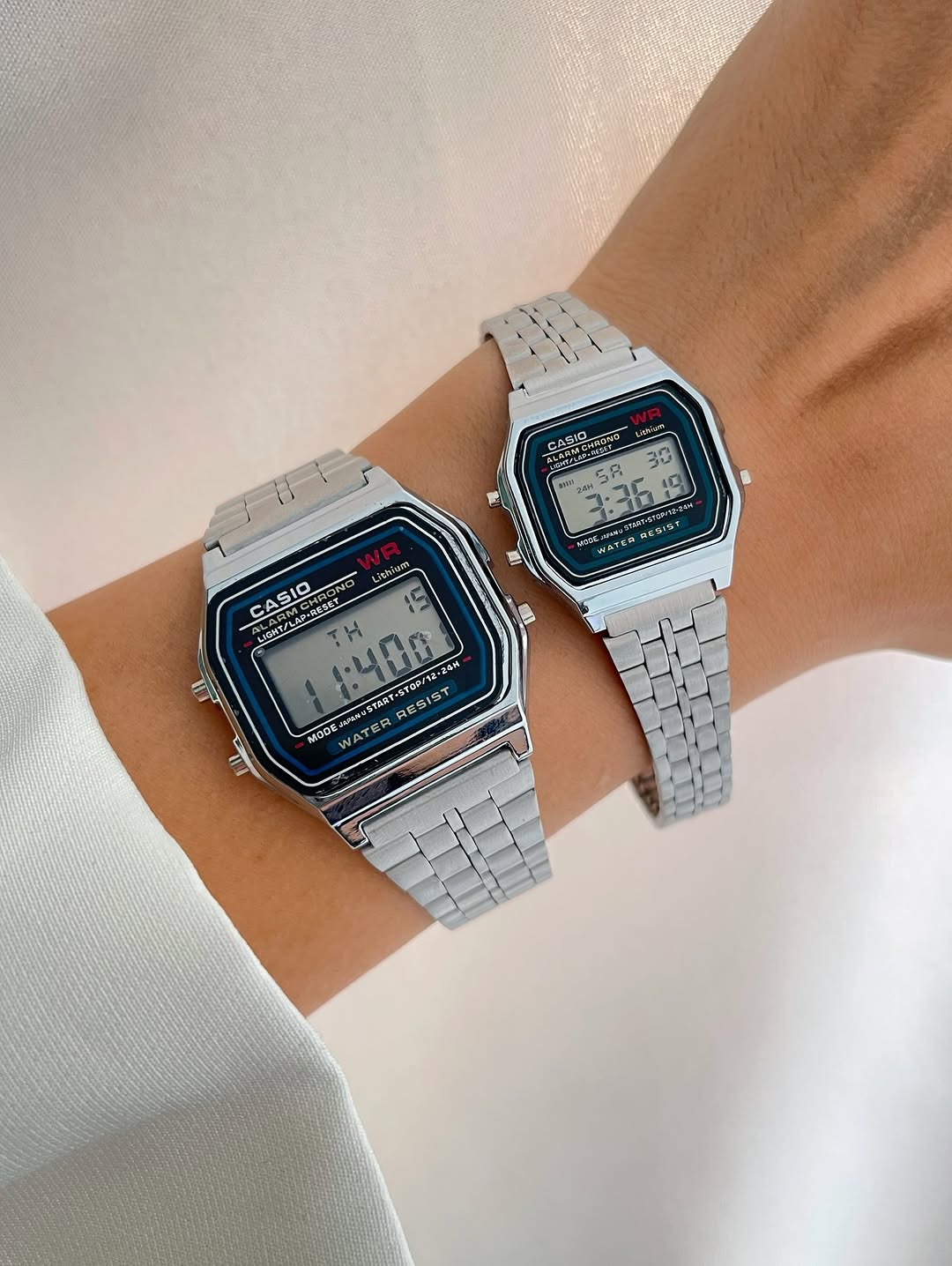 ساعتين Casio Digital Couples 